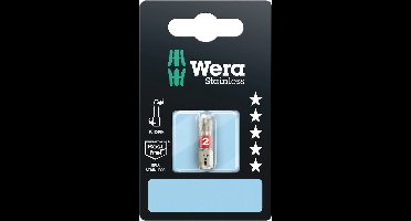 3851/1 TS SB Bits Phillips, RVS, PH 1 x 25 mm - 5 stuk(s)