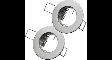 V-TAC VT-778-SN LED Spots - Inbouwfitting - GU10 - IP20 - Satijn Nikkel - Set van 2