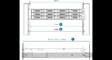 Holder Qnap RAIL-B02