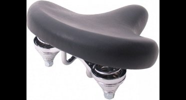 zadel kind transportfiets zwart