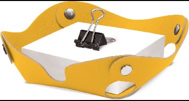 Vacavaliente - Studio Bureau Organiser - Gerecycled Leer - Geel