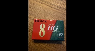 SONY High grade Tape VIDEO8 Cassette 90 Minuten HG