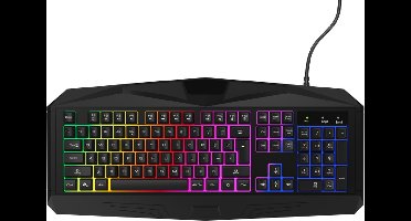 Qware Gaming - Detroit - Toetsenbord - Bedraad - USB - Verlichting - Qwerty