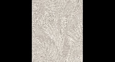Dutch Wallcoverings - Grace Tropical palm leaf mink - vliesbehang - 10m x 53cm - GR322103
