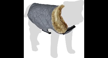 Flamingo Winterjas Elia Grijs - Hondenkleding - 30 cm