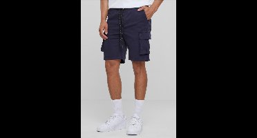 Urban Classics - Drawstring Cargo Korte broek - L - Blauw