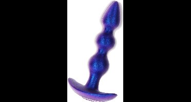 TOYJOY - The Bold Beaded Vibr Anal Plug - Anal Toys Blauw