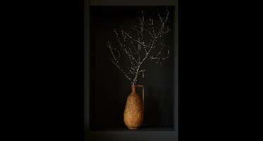 Light&living Vaas deco 17x16,5x35 cm OSTRA roest