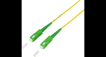 LogiLink FPSSC10 InfiniBand en Glasvezelkabel 10 m SC Geel