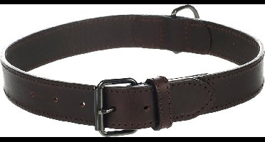 Hond Halsband Denver Bruin XXL 52-62cm 30mm