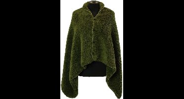 Unique Living - Omslagplaid Nox - Winter green - 150x75cm