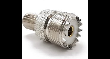 UHF (v) - F (v) adapter - 50 Ohm