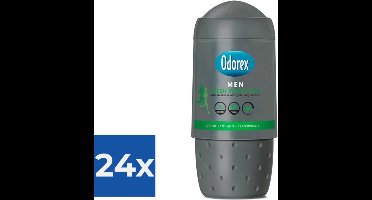 Odorex Deo Roll-on Men - Fresh Protection 50 ml - Voordeelverpakking 24 stuks
