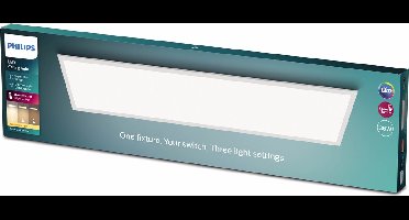 Philips Touch Plafondlamp - rechthoekig - wit