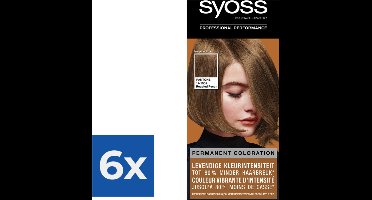 Syoss - Haarverf - 6_66 - Roasted Pecan - 115ml x 6