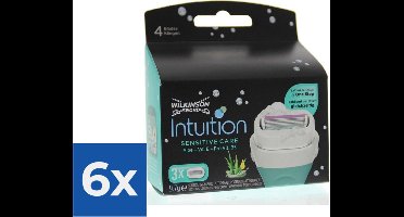 Wilk intuiti.dry skin mes sens 3 st - Voordeelverpakking 6 stuks