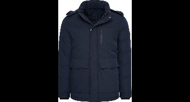 Mario Russo Parka Arctic Jacket - Jas Heren - Winterjas Heren - Waterafstotend - Winddicht - Navy - XXL