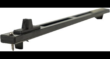 Airace Gleufluchtventilatie - Afsluitbaar binnenrooster - zwart ral 9005 - Type V-294-Z-1