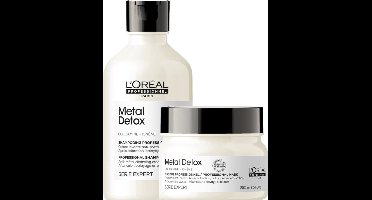 L’Oréal Professionnel CombiDeal - Metal Detox - Shampoo 300 ML & Masker 250 ML - voor gekleurd haar