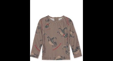 Konges Sløjd Aster zwem shirt kind - Dansosaurus - Maat 2 jaar