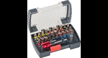 kwb Power universele bitboxset - 32-delig inclusief bits, snelwisselbithouder met magneet in stevige kunststof box