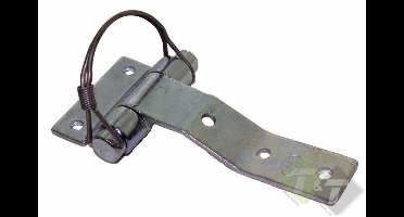 Portierscharnier met verzet demonteerbaar - aanhanger scharnier - deurscharnier