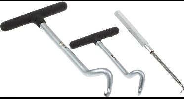 Haken set - O ringen verwijder set - 3 delig - Afdichtring verwijderaar - Keerring trekker - ASTA