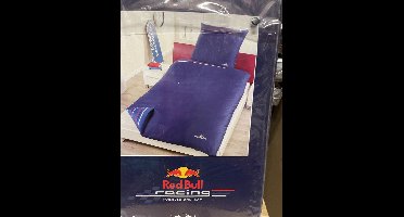 Red Bull Dekbedovertrek Satijn Eenpersoon 135x200cm Kussensloop 80x80cm