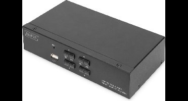 Digitus DS-12880 KVM-switch 4 + 1 poorten HDMI 3840 x 2160 Pixel