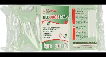 HPC Kleefvallen - Vallen Voor Bedwantsen - 16 x 8,5 cm - Onopvallend - Ongediertebestrijding - Plakstrip - Lijmoppervlak - 10 Stuks