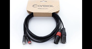 Cordial EU 3 MC Audiokabel 3 m - Audio kabel