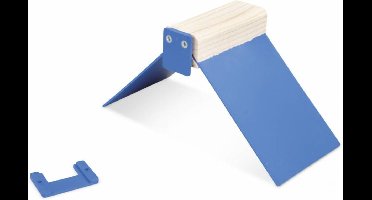 Natural - Vogelhuisje - Duif - Rustbankjes Kliksysteem Plastiek 11x23x14cm Geel - 1st