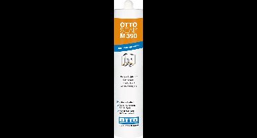 Ottoseal M390 vloerkit MS polymeer - 310 ml koker - basalt - voor parket en houten vloeren