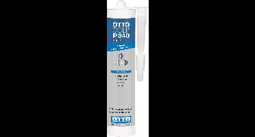 Ottocoll P340 Rapid PU-lijm - 310 ml koker - oudgrijs - snelle en krachtige voor bouw en constructie
