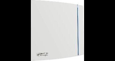 Soler & Palau Silent-100 Design Badkamer-/Toiletventilator met Hygro - 230V AC - 8W - 85 m³/h - 26dB - IP45 - SILENT-100CRZ 3C