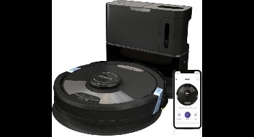 Shark STYLE iQ RV2600WSEU robotstofzuiger 1,2 l Zakloos Zwart