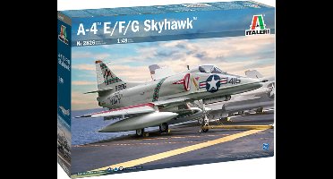 Italeri Modelbouwpakket Vliegtuigen - 2826 Douglas A-4E/F/G Skyhawk Plastic - 1:48 - Modelbouw