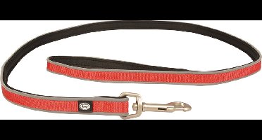 Duvo+ West Leiband Nylon Rood S-M 120cm/15mm