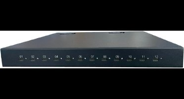 12 ports USB-C 65W oplaad hub