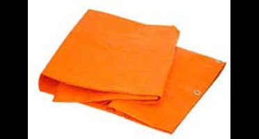 Sirocco Afdekzeil Oranje 4m x 6m (90 gr/m²) - Waterdicht Beschermzeil voor Tuin en Camper - Duurzaam en UV-bestendig