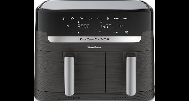 Moulinex Dual Easy Fry EZ905B20 - Dubbele Airfryer - 8,3L