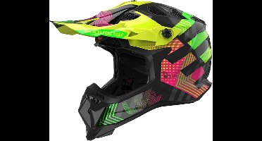 LS2 MX700 Subverter Chromatic Zwart-06 Offroad helm - Maat L - Helm