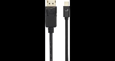 Renkforce RF-4538174 DisplayPort-kabel Mini-displayport / DisplayPort Adapterkabel Mini DisplayPort-stekker, DisplayPor