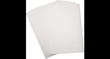 Creativ Company Krimpfolie Mat Wit A4 0,3mm dik 10 vel