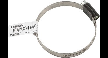 Deltafix slangklem metaal verzinkt 58 mm x 75 mm 1 st.
