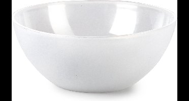 Plasticforte kommetjes/schaaltjes - dessert/ontbijt - kunststof - D17 x H7 cm - transparant - BPA vrij