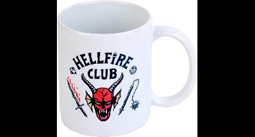 Stranger Things Hellfire Club Coffee Cup, Ceramic Coffee Cup for Better Taste, Tea Cup, Capacity: 350 ml, Pack of 1