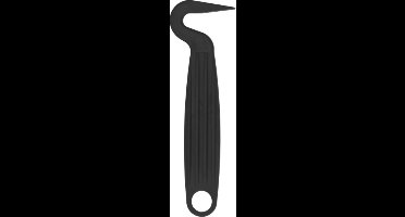 Vplast hoefkrabber - Stevige hoevenkrabber - Geschikt voor paarden - Kunststof - Zwart