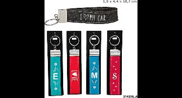 Depesche - Sleutelhanger van vilt met tekst "SINGLE"