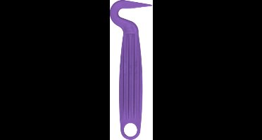 Vplast hoefkrabber - Stevige hoevenkrabber - Geschikt voor paarden - Kunststof - Paars